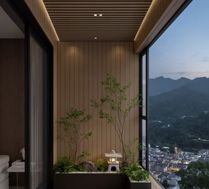 Revestimiento de Madera y Plástico Compuesto de Alta Calidad, Impermeable, Ignífugo y Acústico para Decoración Exterior del Hogar - Product Image 3