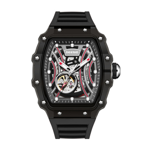 Dessio Men's Luxury <b>Skeleton</b> <b>Automatic</b> Mechanical <b>Watch</b> with Original Movement Custom Logo Wrist Replacement Parts - Product Image 2