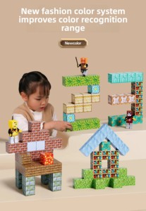Bloques Magnéticos de Construcción My World, Juego Completo, Juguete Educativo Temático para el Desarrollo Cerebral de los Niños - Product Image 6