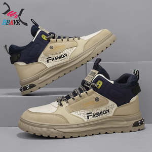 Nuevas Botas Deportivas de Caña Alta con Forro de Malla Ligero, Antideslizantes, para Trabajo al Aire Libre, con Plataforma Gruesa y Diseño Moderno - Product Image 3