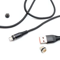 Cable de Carga USB Multifunción 3 en 1 Personalizado, Cable de Datos con Núcleo de Cobre 3P para Teléfono y Computadora