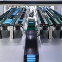 Ligne de production de soudage par points de batterie cylindrique entièrement automatisée pour 18650 21700 33140