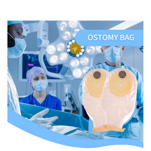 Steadlive <strong>Hydrocolloid</strong> Basic Plate Adhesive Drainable Closed-type One-piece <strong>Ostomy</strong> Bag With Clamp Closure - Product Image 6