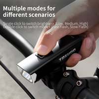 Lampe de vélo rechargeable étanche à fixation suspendue, faisceau anti-éblouissement, LED haute luminosité pour VTT et vélo de route