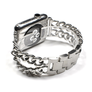 <span class=keywords><strong>Bracelet</strong></span> de montre en alliage de zinc à la mode 38mm 40mm 42mm 44mm pour <span class=keywords><strong>Apple</strong></span> <span class=keywords><strong>Watch</strong></span> femmes <span class=keywords><strong>Bracelet</strong></span> décoratif exquis pour femmes - Product Image 5