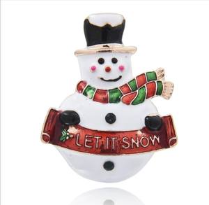 НОВАЯ РОЖДЕСТВЕНСКАЯ Брошь со стразами, булавки в 2020, дизайнерские броши и булавки в Европе и Америке - Product Image 2