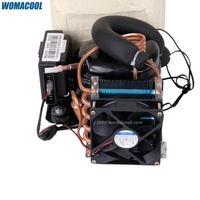 Véhicules camping-car réfrigérateur réfrigération R134a compresseur unité de condensation 24V/12V DC Mini compresseur pour réfrigérateur de voiture
