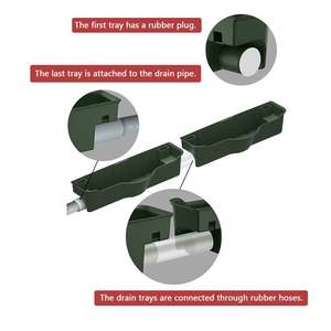 Naturix Plateau d'égouttage breveté pour jardinière murale V18 - Product Image 3