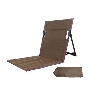 Chaise de camping pliable légère et portable avec dossier, pour pique-nique, loisirs, extérieur, plage, piscine, chaise longue de plage - Product Image 4