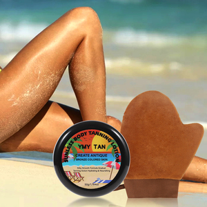 Gel <span class=keywords><strong>autobronzant</strong></span> pour le corps avec vitamine C et acide hyaluronique, hydratant qui rehausse le bronzage sans exposition au soleil, marque privée - Product Image 1