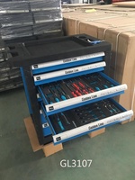 Armoire à outils en acier à 7 tiroirs Établi de stockage de garage en fer enduit de poudre/Chariot à outils Support OEM Coffre d'établi personnalisable