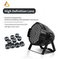 Éclairage de scène LED DJ à prix avantageux, projecteurs PAR LED 54x3W RGBW monocolores DMX512
