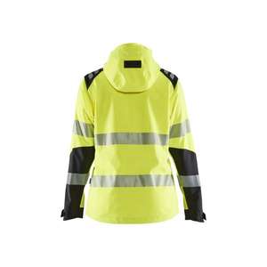 BLAKLADER - 479125133399M Women’s <b>Hi</b>-<b>Vis</b> <b>Softshell</b> <b>jacket</b> Yellow/Black - EAN 7330509776667 <b>HI</b>-<b>VIS</b> WORKWEAR - Product Image 2