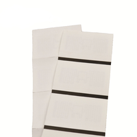 Étiquette de lavage RFID en tissu nylon pour gestion du linge et des vêtements, étiquette UHF pour le secteur de l’habillement