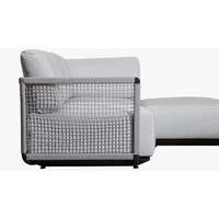 Großhandel hochwertige Aluminium rahmen Garten Sofas Seil Outdoor Sofa Set Patio Möbel Set