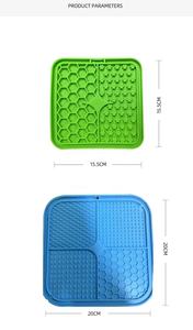 Grosir menyesuaikan peliharaan anjing Lick Mat silikon hewan peliharaan Feeder kucing grosir harga rendah pet memanjat tikar Feeder - Product Image 6
