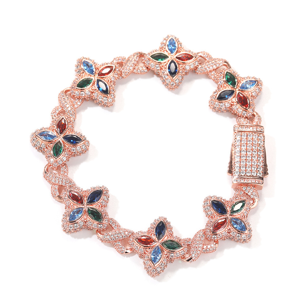 Rose gold color zircon