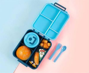 Cute School Supplies Heatable Microwave Safe Dual-Tier BPA Free Thermos <b>Lunch</b> <b>Box</b> Spoon Fork Set Leak-Proof Bento <b>Box</b> Snack - Product Image 2