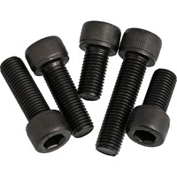 Vis à tête cylindrique à six pans creux DIN912 316L A4 M3 Allen hexagone noir vis à tête cylindrique à six pans creux
