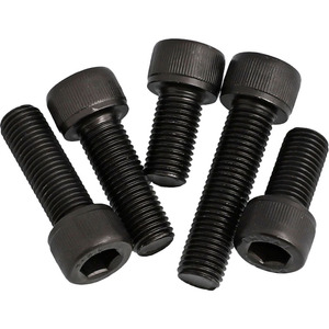 สกรูหัวจม DIN912 316L สกรูหัวหกเหลี่ยมหกเหลี่ยมหกเหลี่ยม M3 A4สีดำหกเหลี่ยม - Product Image 6