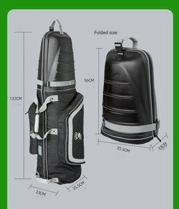 حقائب سفر للجولف قابلة للطي نوادي الجولف ptotect حقيبة حامل ABS قشرة صلبة غطاء سفر للجولف مع عجلات - Product Image 4