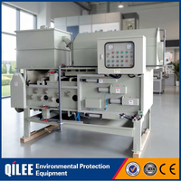 Mesin Desalinasi Pengolahan Air Limbah, Mesin Pengering, Filter Belt Press, Filtrasi 500L/Jam 380V/220V Garansi 1 Tahun