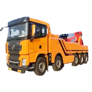 Manufacturer 5 axle 6 axle 80ton Towing Wrecker Truck Pulling Accident Broken Car 100ton Rotator Tow Truck for sale