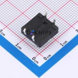 TSA12111-090B512CA-001E Tactile Switch Through hole-4P,11.7x11.5mm Switch Single Pole Single Throw Round Button 2.8N 11.7mm - Product Image 2