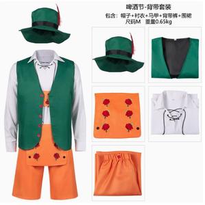 Nouvelle Robe Dirndl de l'Oktoberfest de Bavière, Tenue de Serveuse Allemande, Robe de Fille de la Bière avec Tablier, Déguisement de Cosplay pour Fête d'Halloween - Product Image 5