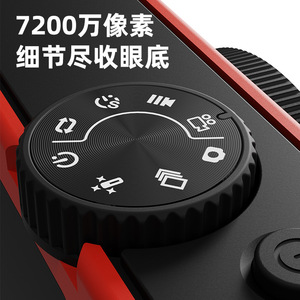 กล้องดิจิตอล 5K Ultra HD เซ็นเซอร์ CMOS 72MP พร้อมไฟ LED สำหรับถ่ายภาพบุคคล - Product Image 2
