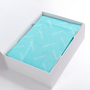 Wholesale Supplier Thick Blue Gift Wrapping Tissue Paper Shopping Clothing <b>Packaging</b> Custom Paper Wrapper with Your Own Logo - Product Image 4