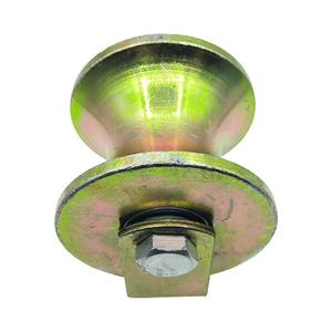 Roue à gorge en acier en U/V/H/T <span class=keywords><strong>pour</strong></span> <span class=keywords><strong>porte</strong></span> <span class=keywords><strong>coulissante</strong></span>, roulement d'angle avec bande de roulement extra-durcissée, vente en gros du fabricant - Product Image 3