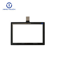 Écran tactile capacitif multi-touch LCD de 12,1 pouces avec interface USB noir pour usage industriel
