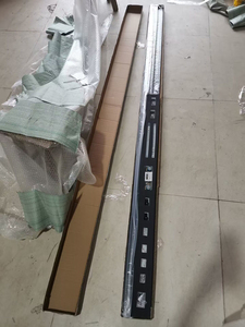 Puerta <span class=keywords><strong>Corredera</strong></span> de Vidrio Ultrafina Qiwin con <span class=keywords><strong>Marco</strong></span> de Aluminio de Diseño Moderno, Fácil Instalación y Cierre Suave - Product Image 3