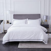 Fabricant professionnel de draps de style hôtelier de qualité supérieure, collection de linge de lit de luxe, ensemble de couette, vente en gros