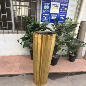 Modern Home Decor Wedding Large Outdoor Planters Art Deco Tall Flower <b>Vase</b> Steel Tree Pots Made From Stainless PVD Plating <b>Vase</b> - Product Image 2