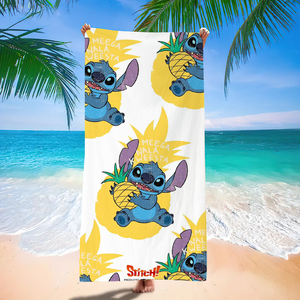 Microfiber absorbent <b>beach</b> towel with simple digital printing home bath towel summer cartoon towel <b>blanket</b> - Product Image 3