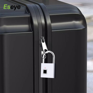 Cerradura electrónica inteligente biométrica para puerta, candado de Metal con huella dactilar, recargable por USB, sin llave, impermeable, para exteriores - Product Image 3