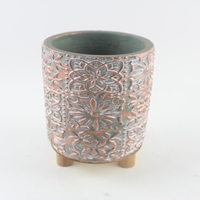 Pot Bunga Beton Grosir untuk Sukulen, Wadah Pot Tanaman Hias untuk Meja, Dekorasi Rumah dan Taman untuk Tanaman Hijau