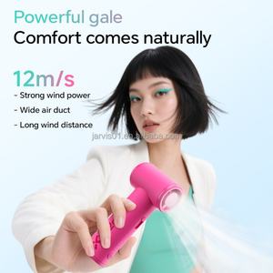 Ventilateur à main miniature Jarvis, ventilateur électrique à batterie, jet de refroidissement personnel turbo avec pulvérisation pour application automobile - Product Image 2