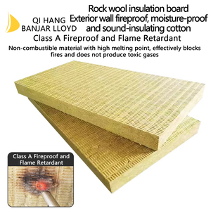 Panneau d'isolation en laine de roche moderne pour la protection incendie des toits et des murs, utilisation en entrepôt compressé - Product Image 6