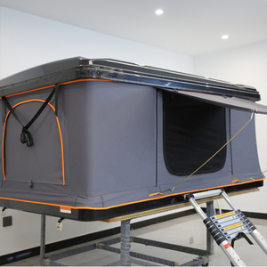 Tente de toit personnalisée pour 2 personnes, toit rigide en composite ABS, toile, équipement de <span class=keywords><strong>camping</strong></span> automobile quatre saisons, excursions en autonomie, installation rapide - Product Image 3