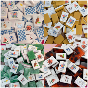 Tuiles de Mahjong Américaines Personnalisées Vert Citron, Expédition en 72h, avec un ensemble complet de 160/166 tuiles en acrylique à 4 couches, 1 jeu pour jeux de société - Product Image 4