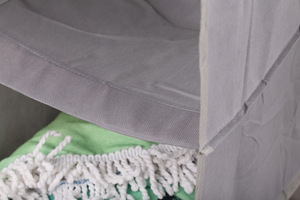 Non-woven Fabric Foldable Wardrobe Hanging Storage Bag Single Tier Multifunctional Clothing Storage <b>Shoe</b> Box Dustproof - Product Image 6