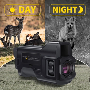 Dispositif de vision nocturne monoculaire FNIRSI NVS-20 4K HD, infrarouge, zoom numérique 6x, 300 m, télescope de chasse, utilisation de jour et de nuit en extérieur - Product Image 3