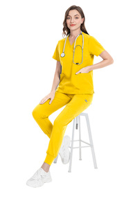 Jupe de travail modeste pour femme 42118 – Uniforme médical pour infirmière, médecin, clinique et hôpital - Product Image 6