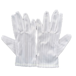 Gants antistatiques ESD confortables, respirants, enduits de polyester et de caoutchouc nitrile, gants de protection pour le travail, soudage de taille XL, vente en gros - Product Image 6