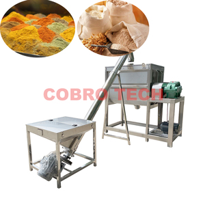 Mezcladora de Cinta Helicoidal COBRO Modelo 500 para Dosificación y Lote de Condimento Industrial, Mezcladora de Polvo Seco con Capacidad de 350L - Product Image 6