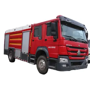 Dongfeng HOWO 2WD 4WD neue Standard Wassers prüh kanone Schaum pumpe Rettung Feuerwehr auto Spezifikationen Feuerwehr auto Preis