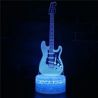 Lampe de nuit LED 3D en acrylique de style européen pour la décoration de bébé, éclairage intelligent pour la maison, article cadeau